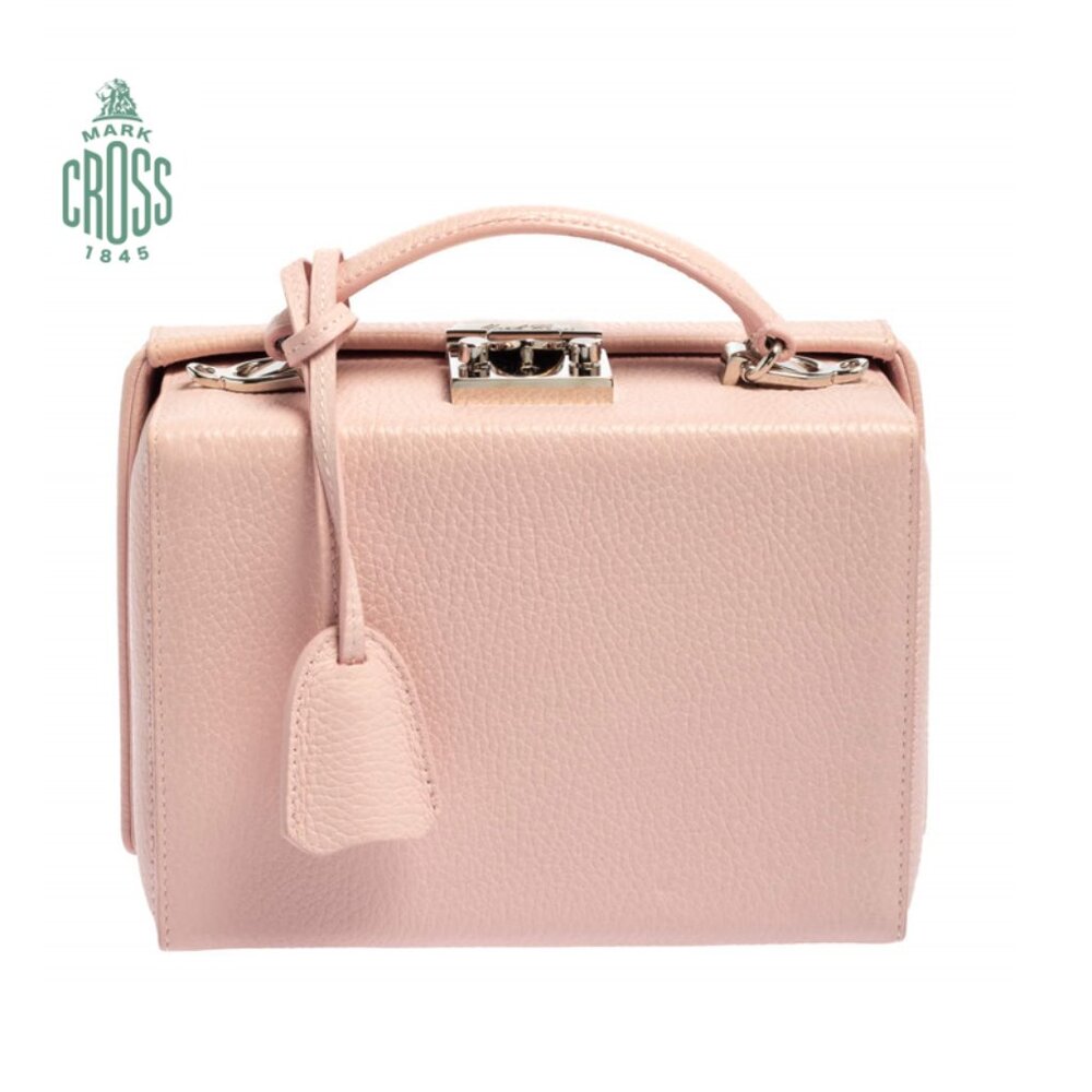 Mark Cross Grace Box in Light Pink